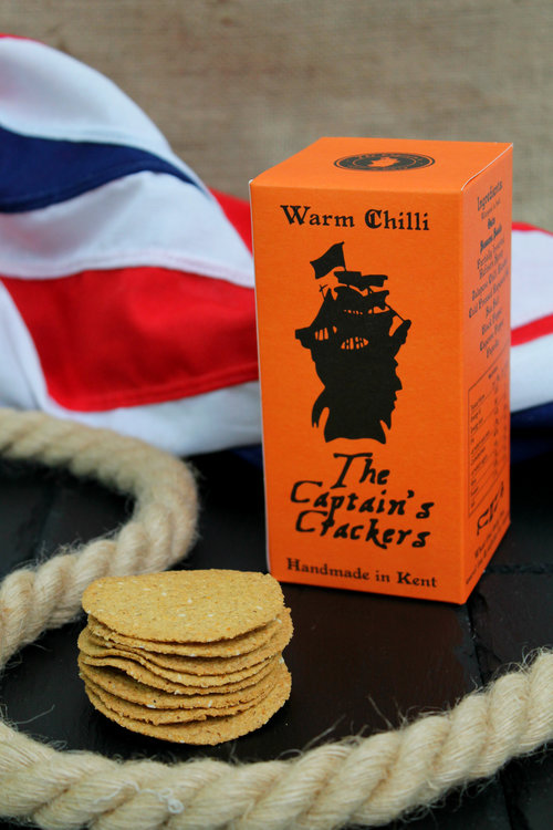 The Captains Crackers - Warm Chilli (120g)