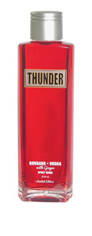 Thunder Rhubarb & Ginger Vodka (70cl ABV 29.9%)