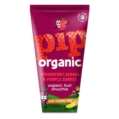 Pip Organic - Strawberry, Banana & Purple Carrot Smoothie (180ml)